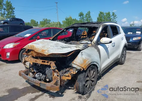 2019 Kia Sportage Ex z USA, uszkodzony, nr VIN KNDPNCAC6K7508798